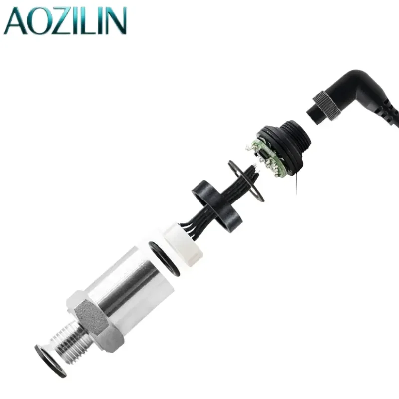 AOZILIN for OULDPT-506 Water Pump Pressure Sensor Transmitter 0-16Bar High Precision High Pressure Special Water Pressure