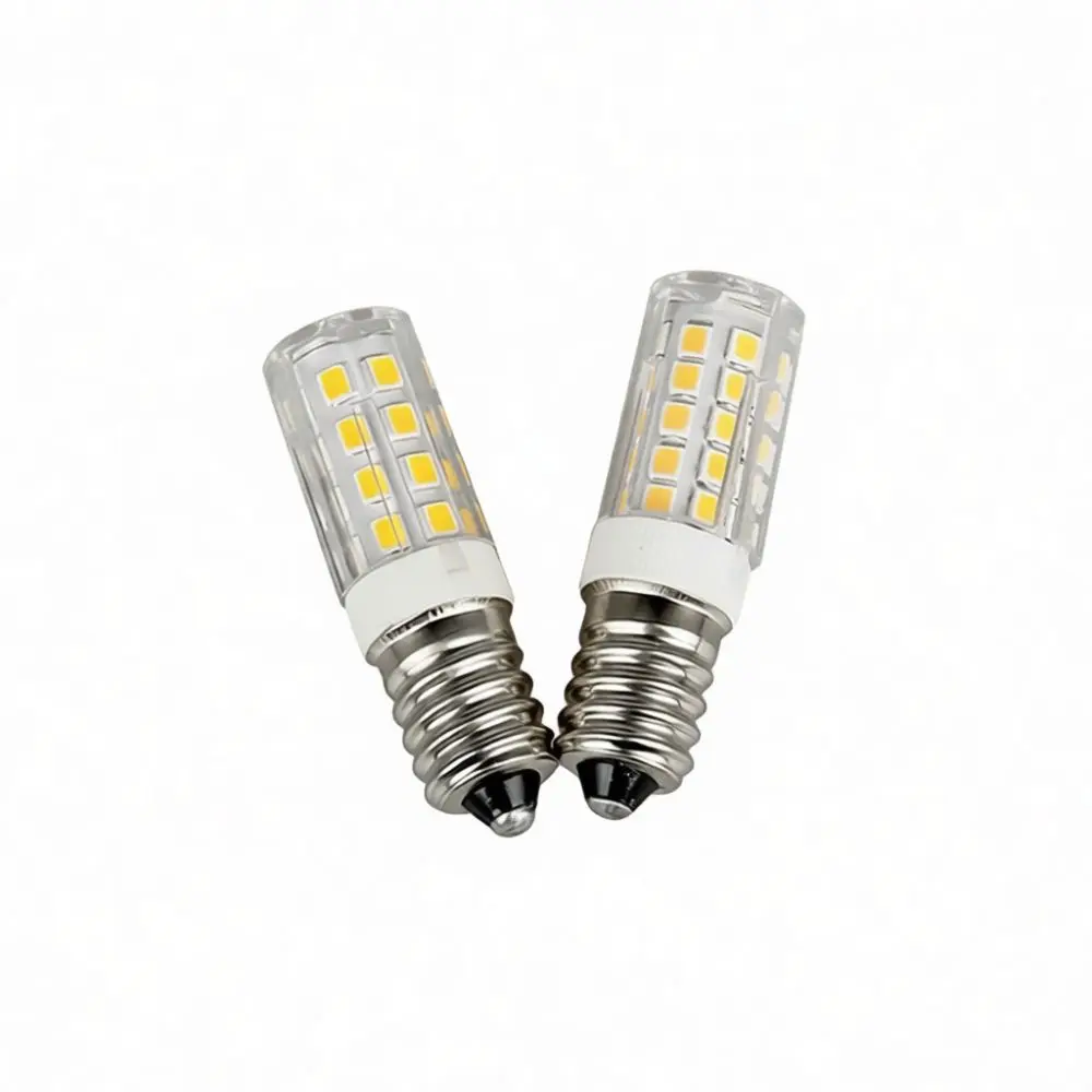 Energy Saving LED Bulb E14 E12 Base Warm White Light For Refrigerator Oven Kitchen Hood Sewing Machine Small Lamp