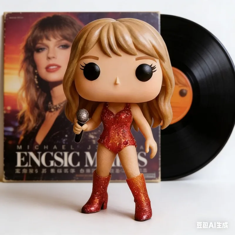 Taylor  Inspired Pop Figure The Eras Tour Collectible Singer Resin Ornament, Home Collection