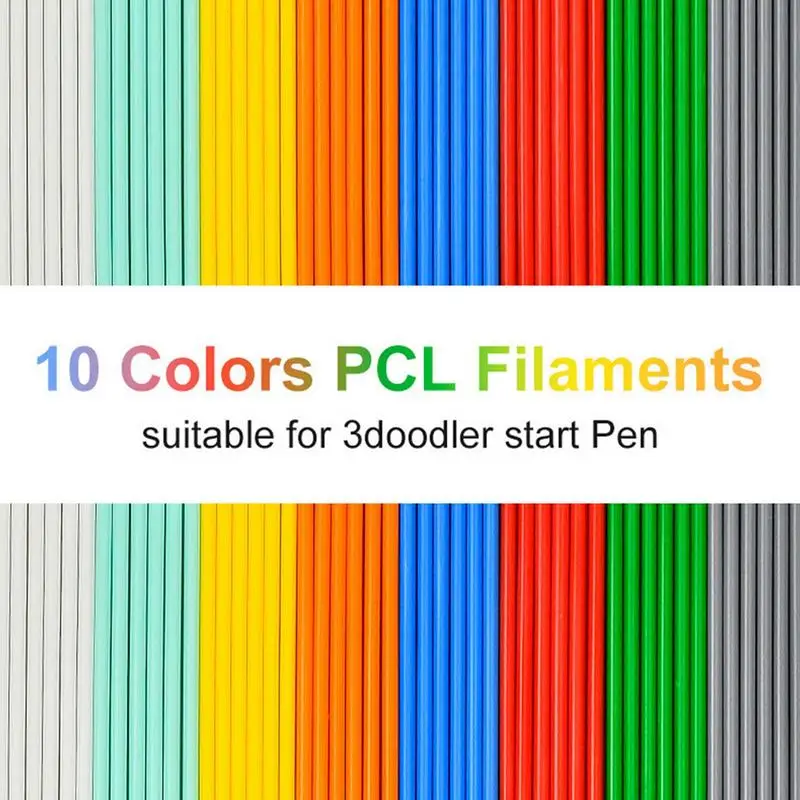 5 قطعة 22 اللون ثلاثية الأبعاد خيوط القلم عبوات 2.5 مللي متر ثلاثية الأبعاد طباعة خيوط ثلاثية الأبعاد القلم الملحقات الملونة ثلاثية الأبعاد قلم رسم عبوة خيوط حزمة