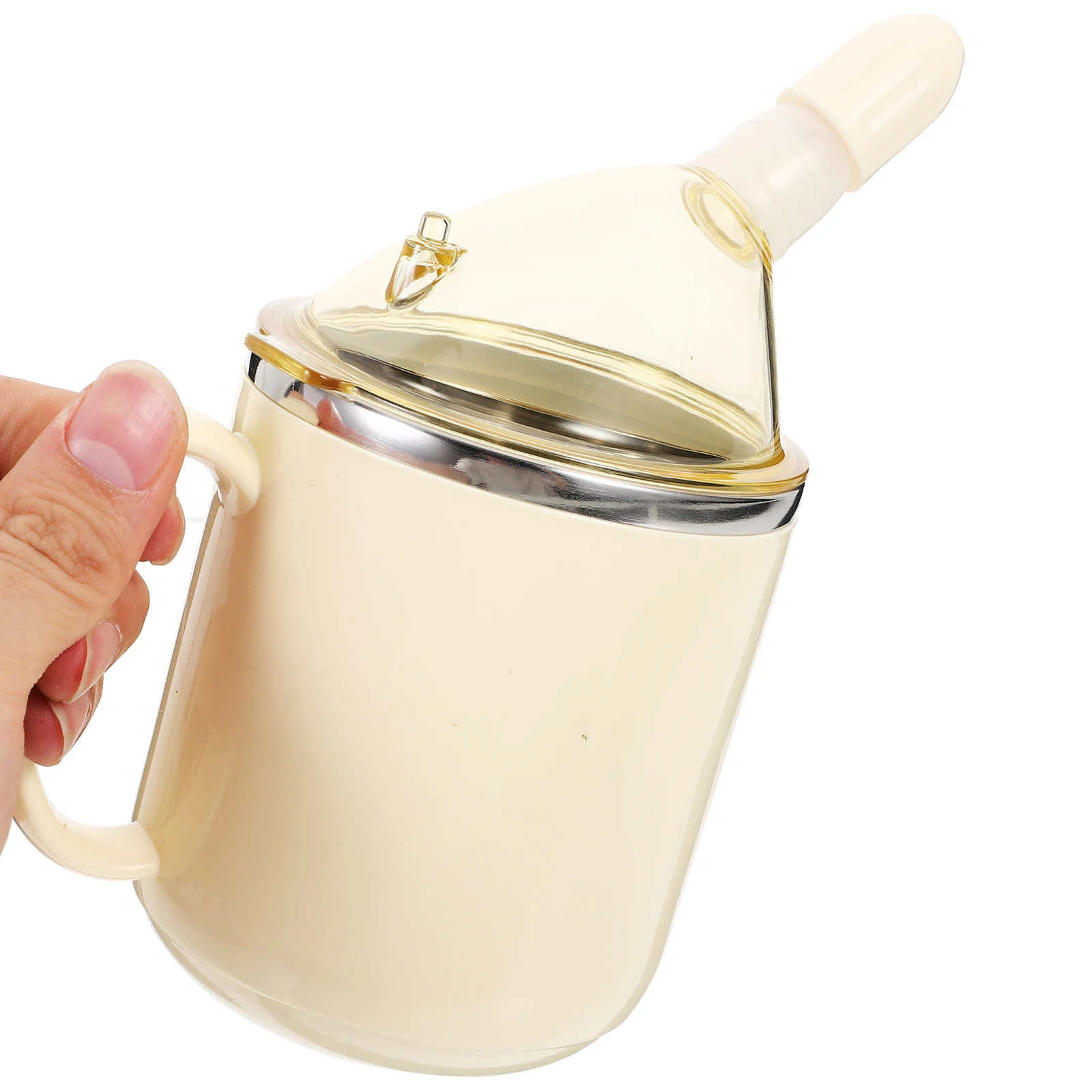 

Sippy Stainless Elderly Stainless Steel With Lid Disabled Metal Cup Drinking Cup Straw Lid Design Reusable Eco Friendly Bottle