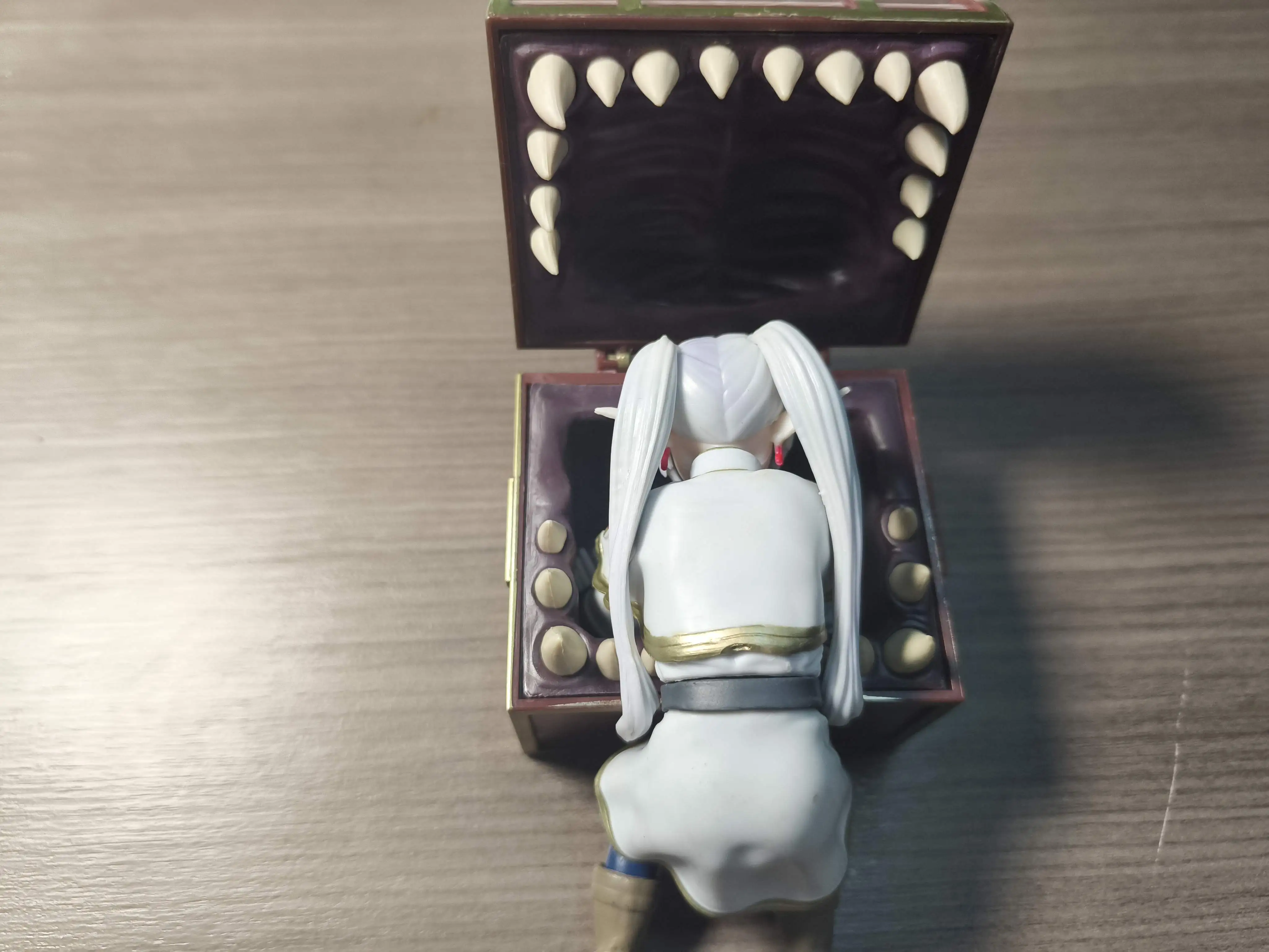 Frieren Beyond Journey's End Frieren Treasure Box Monster Anime Figure Toy Fern Noodle Stopper Action Figurine #6