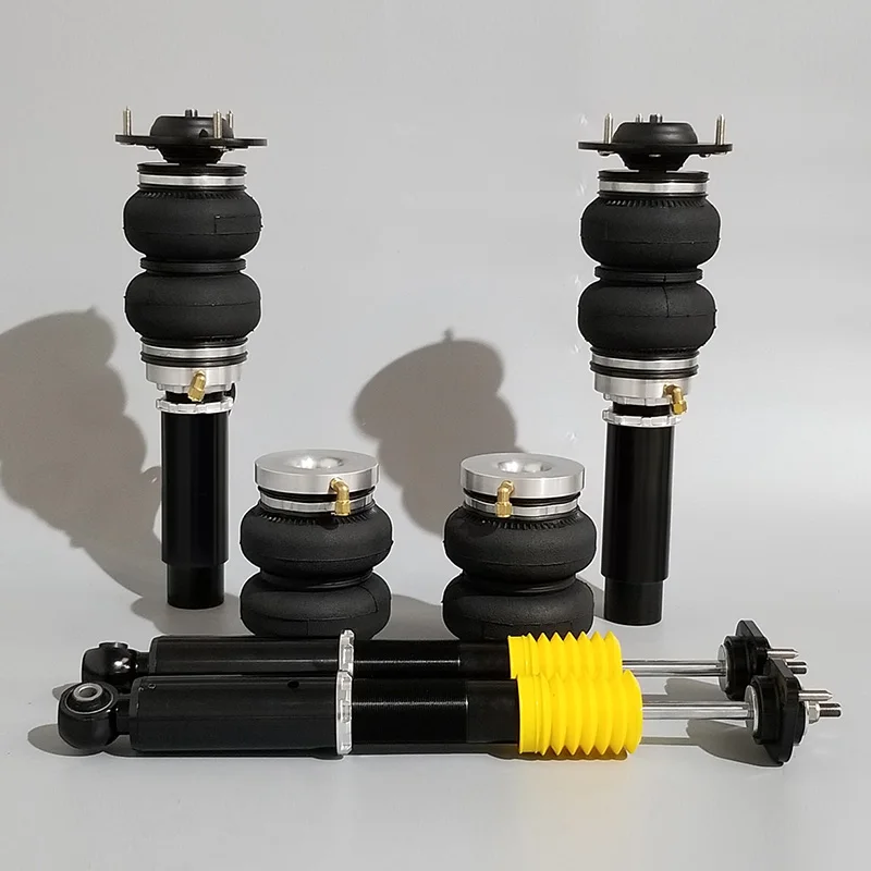 Modification of pneumatic shock absorber remote control low lying memory lifting air suspension