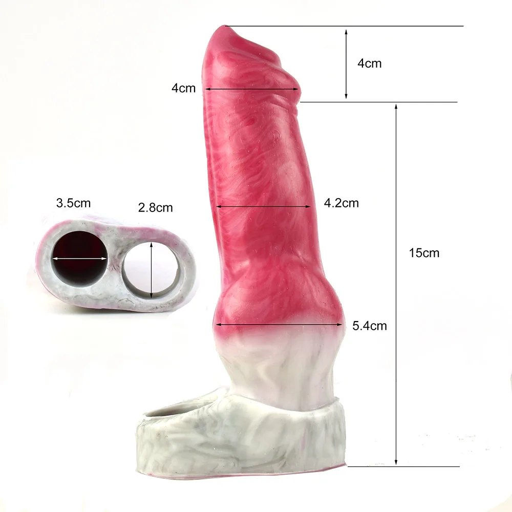 SXXY New Gray Penis Sleeve Extender Silicone Flexible Wearable Masturbation Device Sex Toys For Men Delay Ejaculation Products