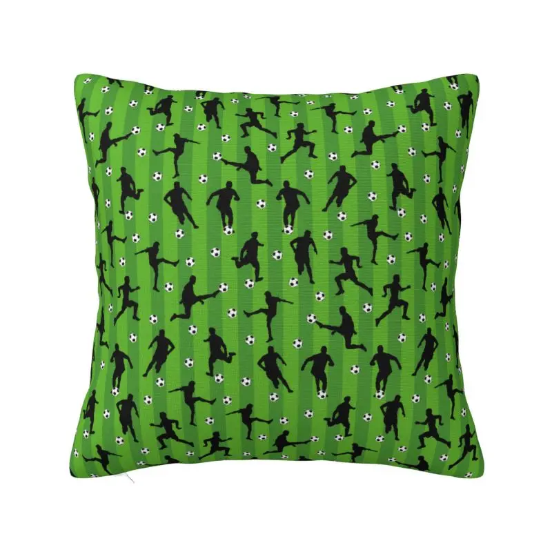 

Роскошная наволочка с рисунком футбольных мячей на заказ, спортивный подарок, наволочка
