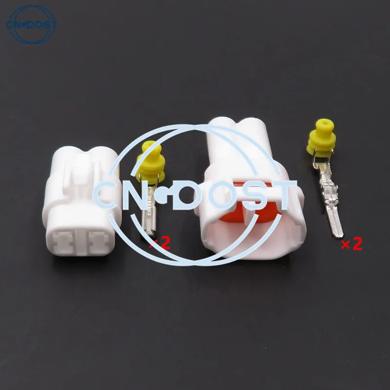 1 Set 2 Pin 6180-2181 6187-2171 MT090 AC Assembly Car Socket Waterproof Automobile Plug Motorcycle Connector