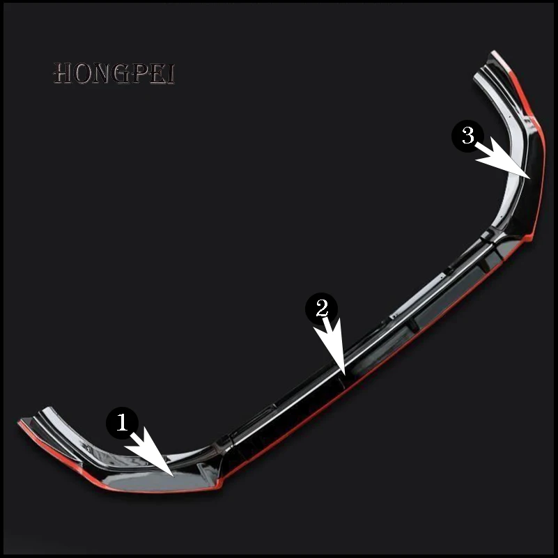 車のアクセサリートヨタ RAV4 2019-2023 フロントバンパーリップディフューザープロテクター装飾カバートリムオートスタイリング