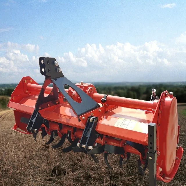 Agricultural Machinery Equipment Tractor Attached Rotary Tiller Heavy-duty Cultivator Machine