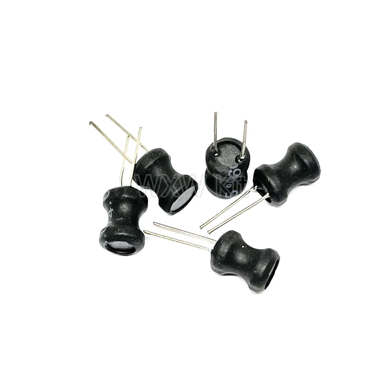 10PCS 0608 6*8mm I-shape Power Inductor Inductance Copper Coil 1MH 68uh 100uh 150UH 220 330 470 UH 2.2MH 3.3MH 4.7MH 10MH Hot