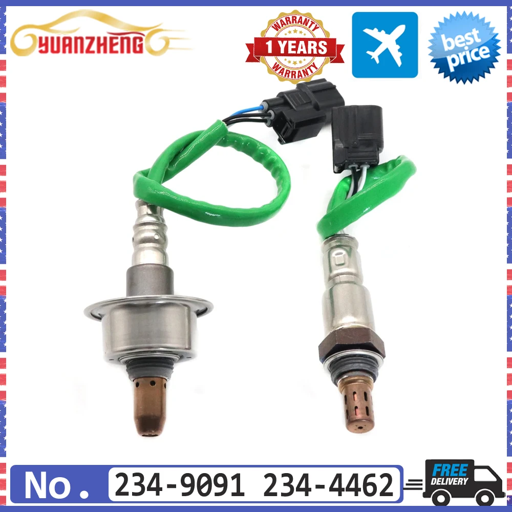 

NEW Front Rear Upstream Downstream Air Fuel Ratio Lambda O2 Oxygen Sensor 234-9091 234-4462 for Honda Accord Acura TSX 2.4 08-14