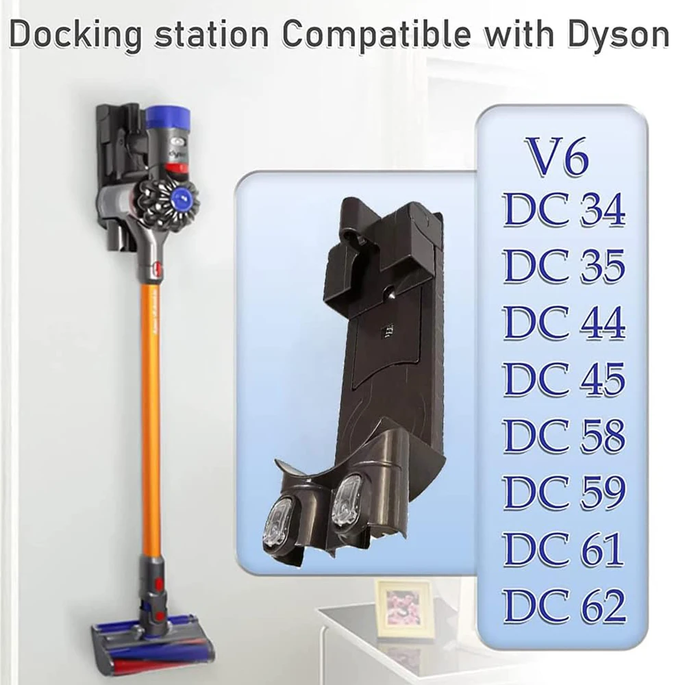 Charger Hanger And Filter For Dyson V6 DC34 DC35 DC58 DC59 Series Handheld  Vacuum Cleaner Accessories Replacement Parts