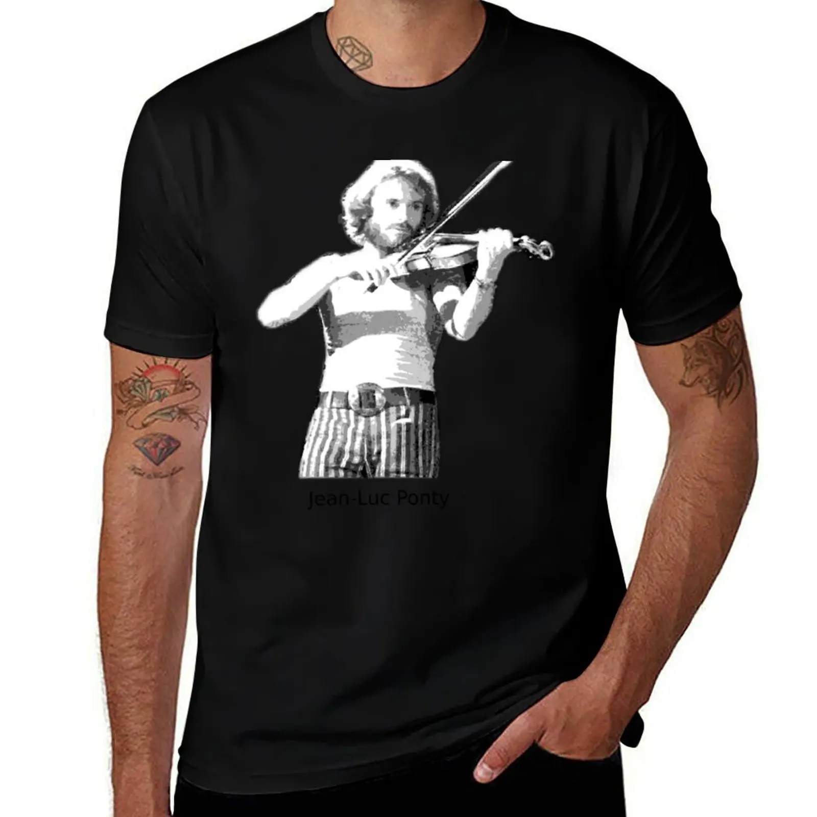 Jean-Luc Ponty Essential T-Shirt Festival Casual Short Sleeve T-Shirt