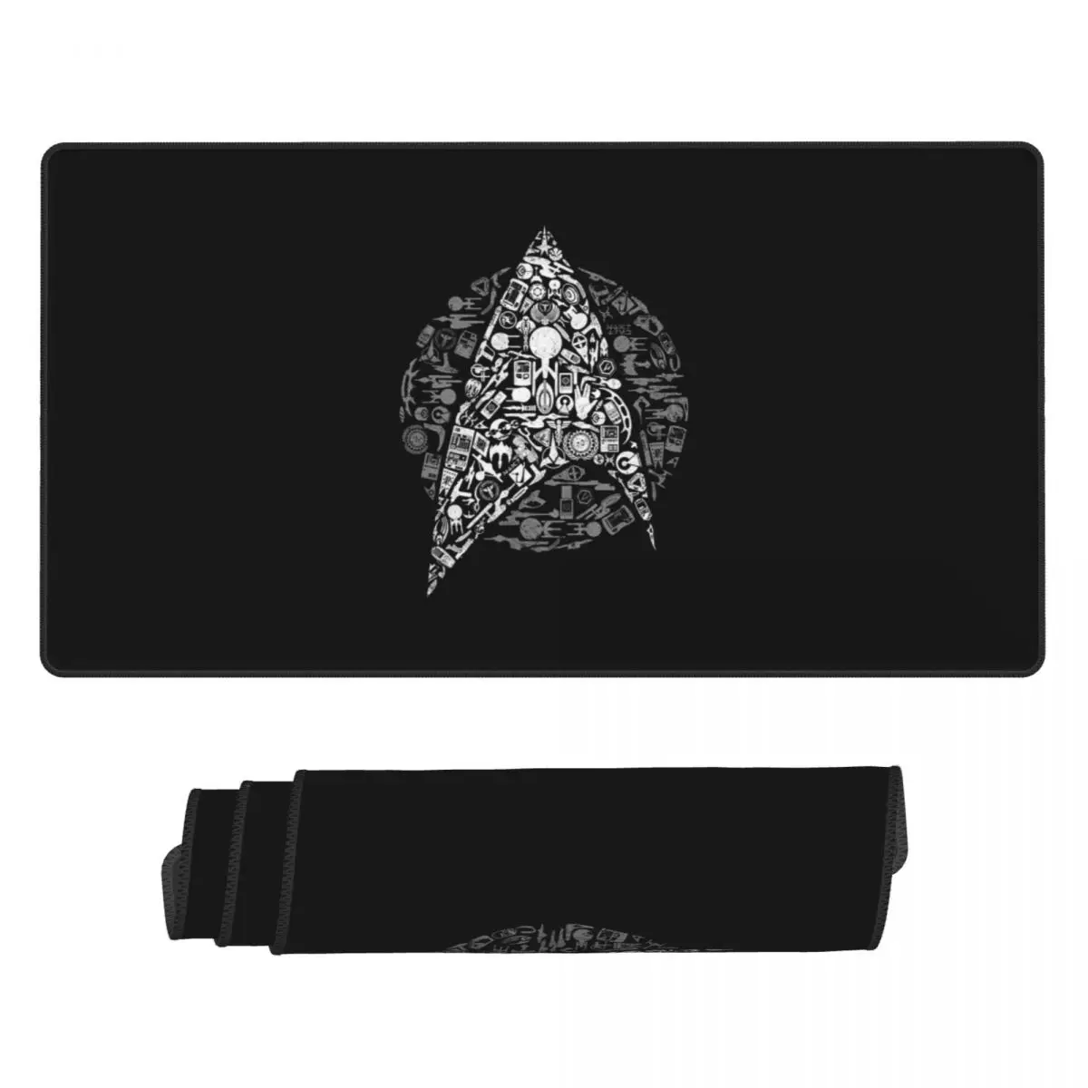 

Large Mouse Pad Star Treks Science Fiction TV Series Gamer PC Laptop Mats Keyboard Computer Gaming Office Accessories Desk Mat