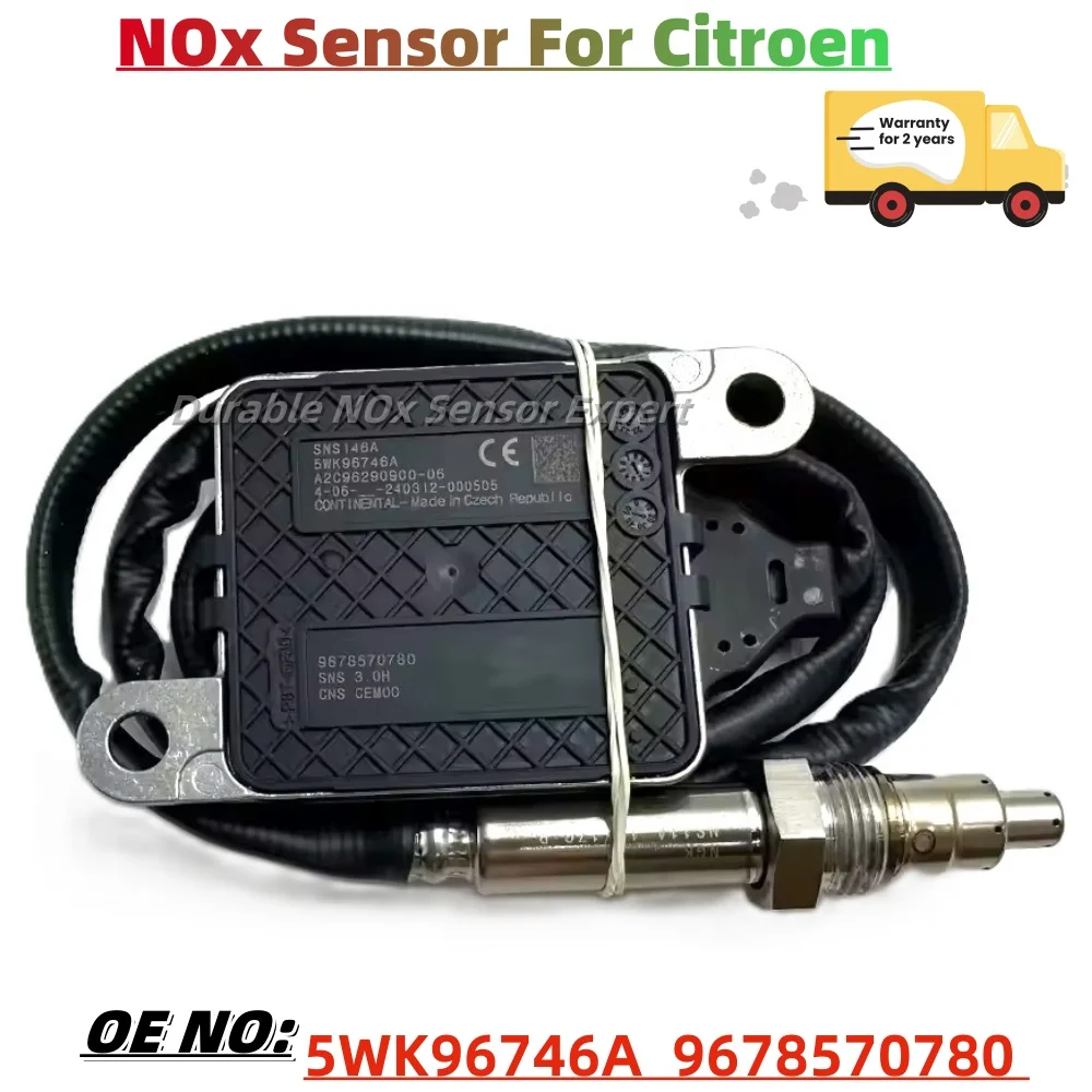 5WK96746A 9678570780 5WK96746 A2C11879500 Nitrogen Oxygen Sensor NOX Sensor For Citroen Berlingo C4 Peugeot 208 308 2008 3008
