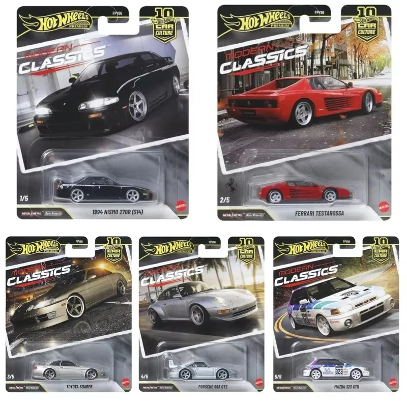 

[Hotwheels] Genuine Fpy86 Modern Classics Serise Diecast Model Toys Car Ferrari Porsche Collection Decoration Fans Festvial Gift