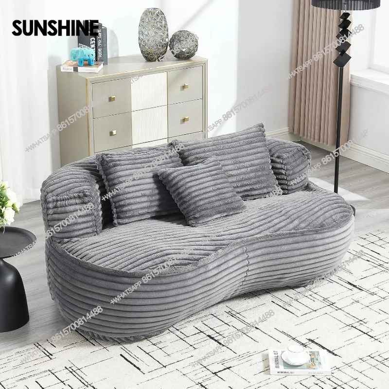 

Compression Sealed Vacuum Package Living Room Bedroom Memory Foam Lazy Sofa Bean Bag Couch