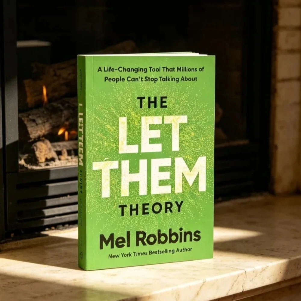 2026 The Let Them Theory Mel Robbins NYT Bestseller English Paperback Boundaries Mental Health Self Help Free Shipping
