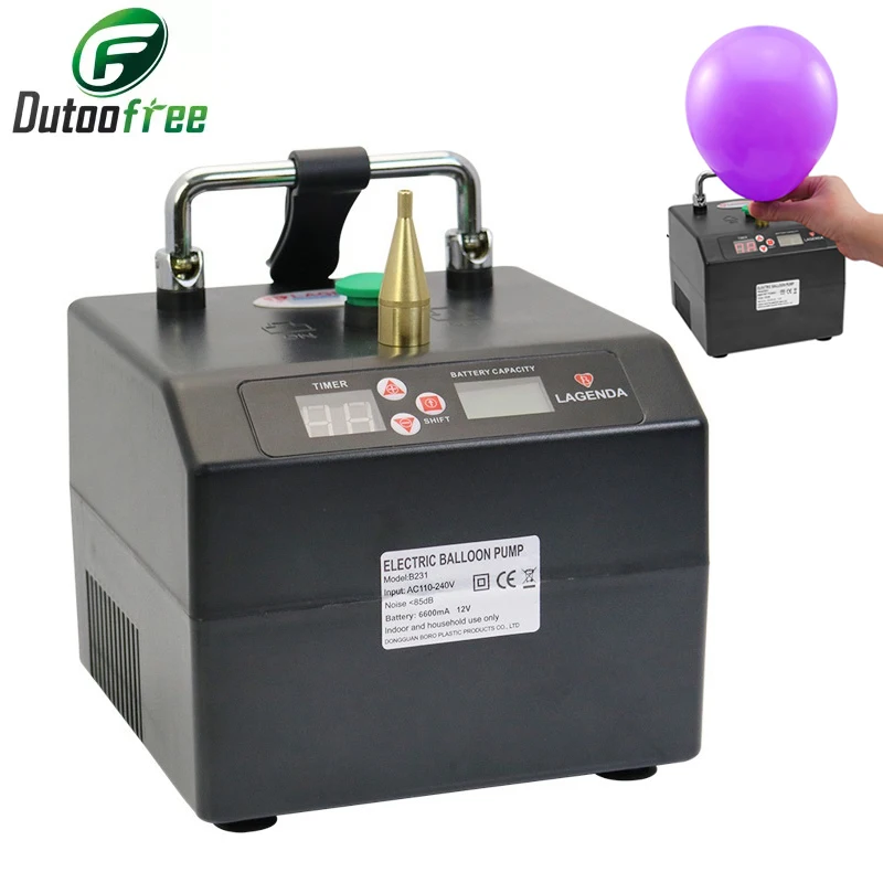 

110-240V Balloon Air Pump 120W Electric High Power Air Blower Balloon Portable Inflatable Pump Inflator for Home Wedding Party