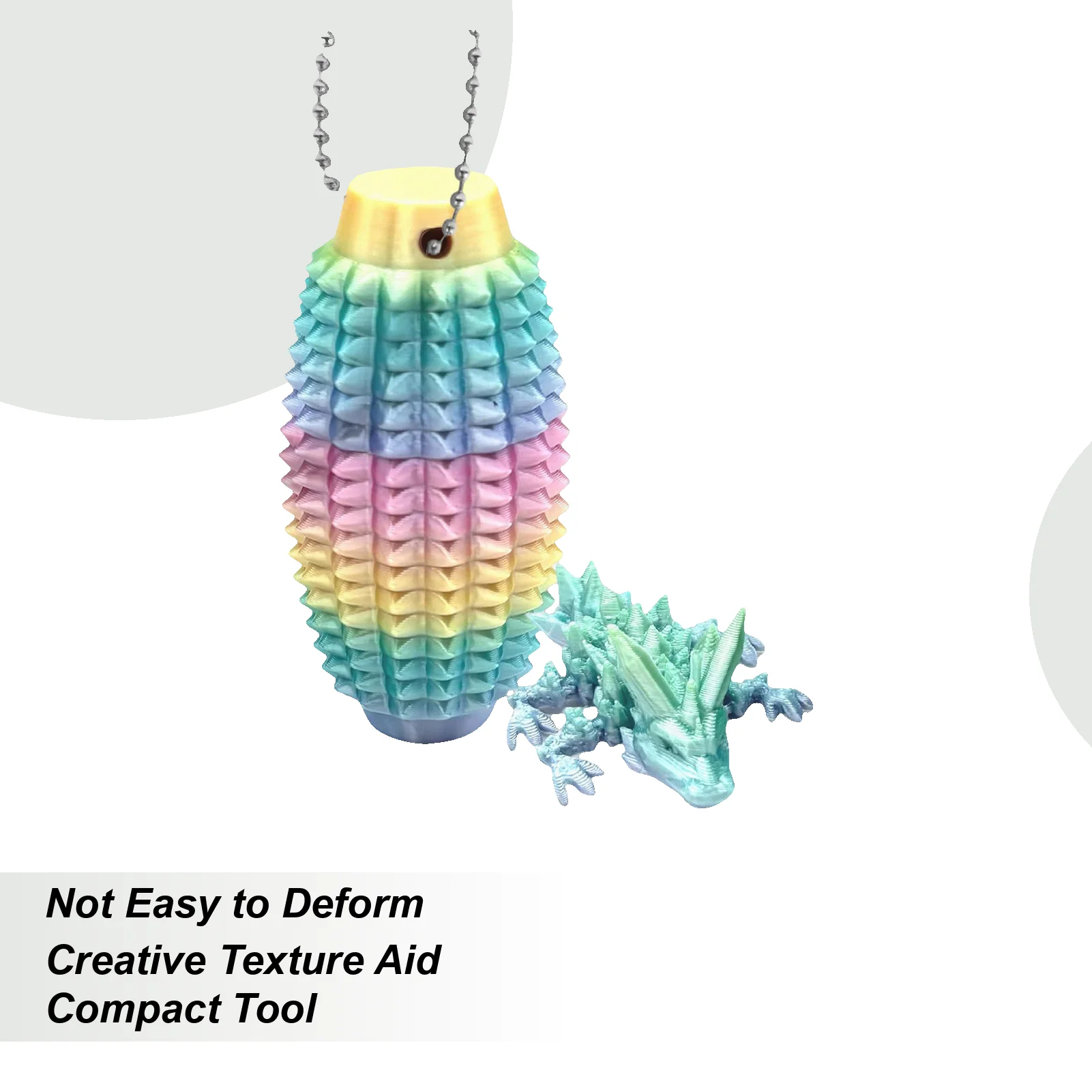 Stim Toy 小型刺激フィジェットおもちゃ 3D プリント鎮静ポータブルスパイキーチャーム抗ストレス大人ティーン学校教室