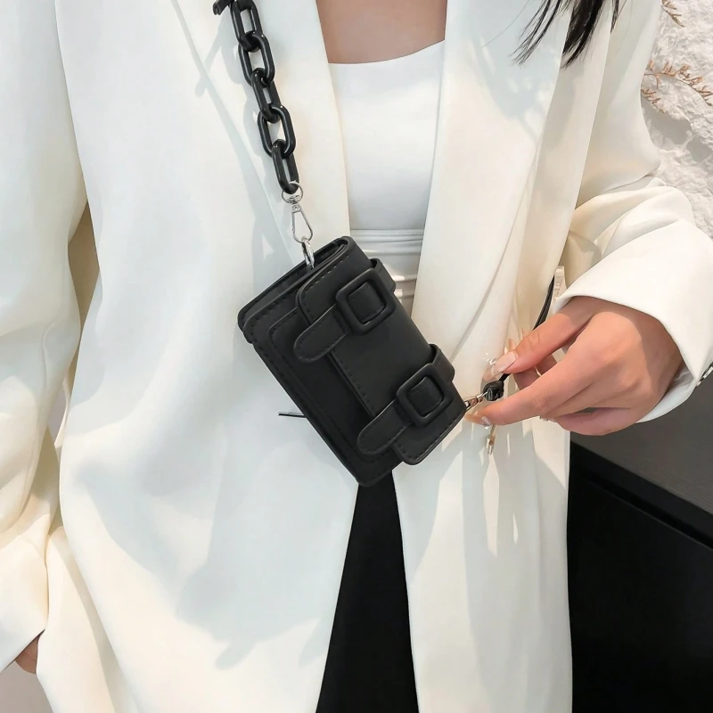 حقيبة كروس كاندي على شكل أحمر شفاه مصغر لخريف وشتاء 2025 للنساء، حقيبة كتف صغيرة متعددة الاستخدامات #2