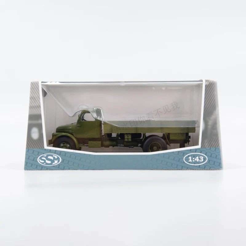 Briga sovietica 1/43 modello di auto originale PRAGA-S5T camion a pianale collezione verde militare SSM1424