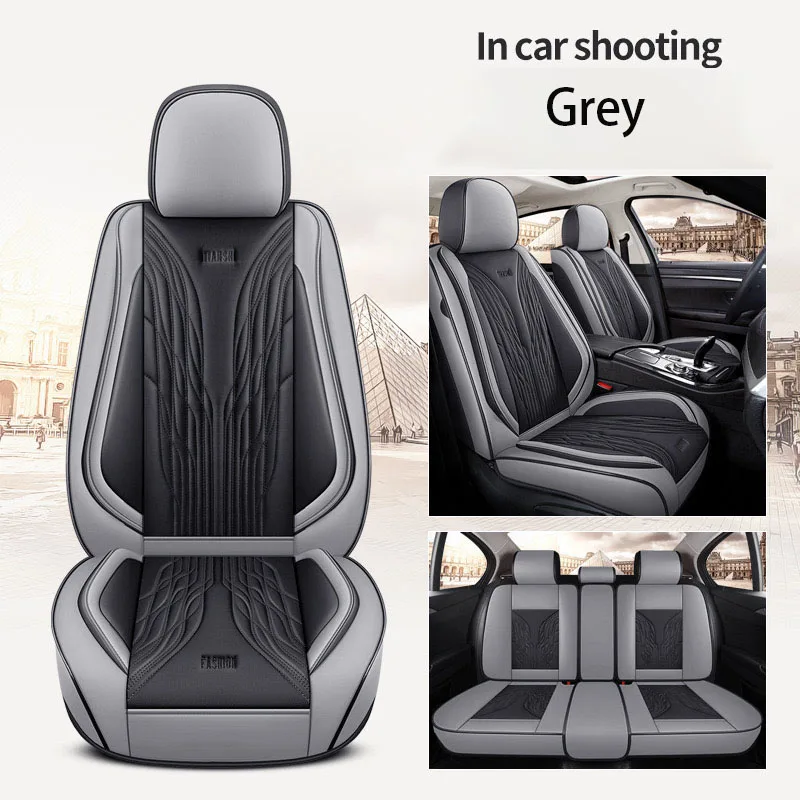 Universal Leather car seat covers For MG HS MG Cyberster MG MULAN MG ONE MG3 MG5 all car model accessories Vehicle supplies auto