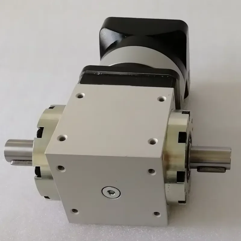 【Daria Auto Parts】 Dual Output Shaft Ratio 1:10 High Torque Servo Right Angle 90 Degree Drive Gearbox PAW-2P Series