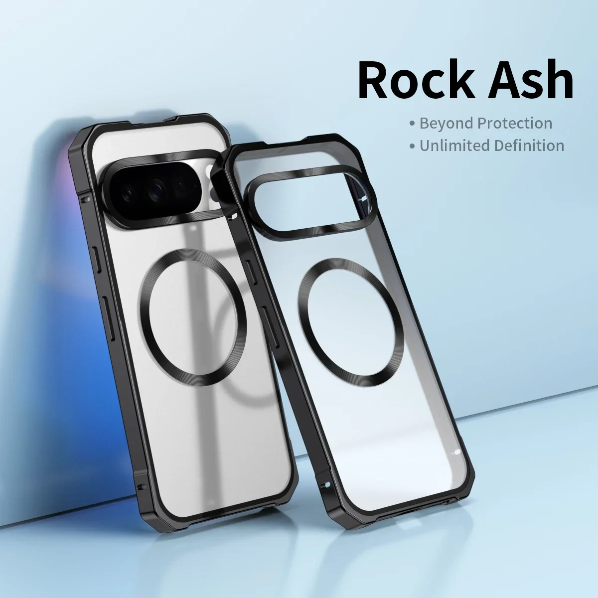 Fashion Aluminum Metal Phone Case For Google Pixel 11 10 9 8 Pro XL 9A Strong Drop Proof Cover Magnetic Charging