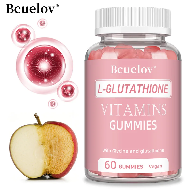 

L-Glutathione Gummies, Enhanced Absorption - Cellular, Immune Function & Liver Detox, Rich in Antioxidant, Gluten Free