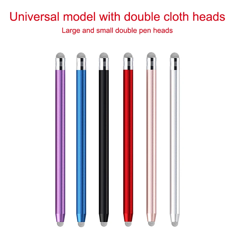 Mesh Fiber Capacitive Stylus Pen Double Nib Touch Screen Drawing Pen For Phone Tablet - view 2