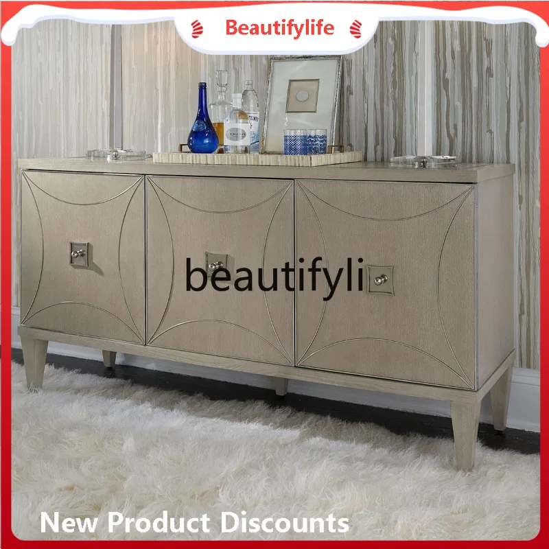 

Asmt59 ТВ-шкаф в американском стиле, неоклассический, простой, современный, из массива дерева, обеденный боковой шкаф, боковой шкаф для хранения с ящиком