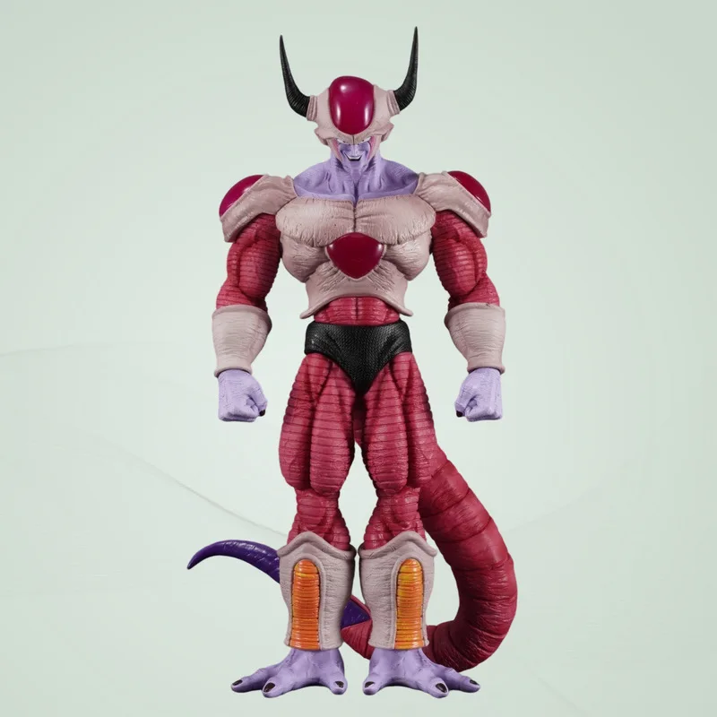 Figura de acción de Dragon Ball Frieza, segunda forma, tamaño grande, modelo coleccionable de Pvc, decoración de escritorio para coleccionistas de Anime