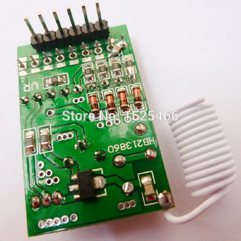 PT2262 ASK OOK RF Wireless Encoder Sender Modul DC 3-12V 433M 4CH Für DUE MCU ARM Arduino MEGA2560