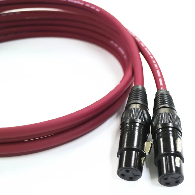 HiFi MPS G-900XLR 99.9999%OFC Material XLR canon plug balance audio cable use for DVD CD DAC power amplifier