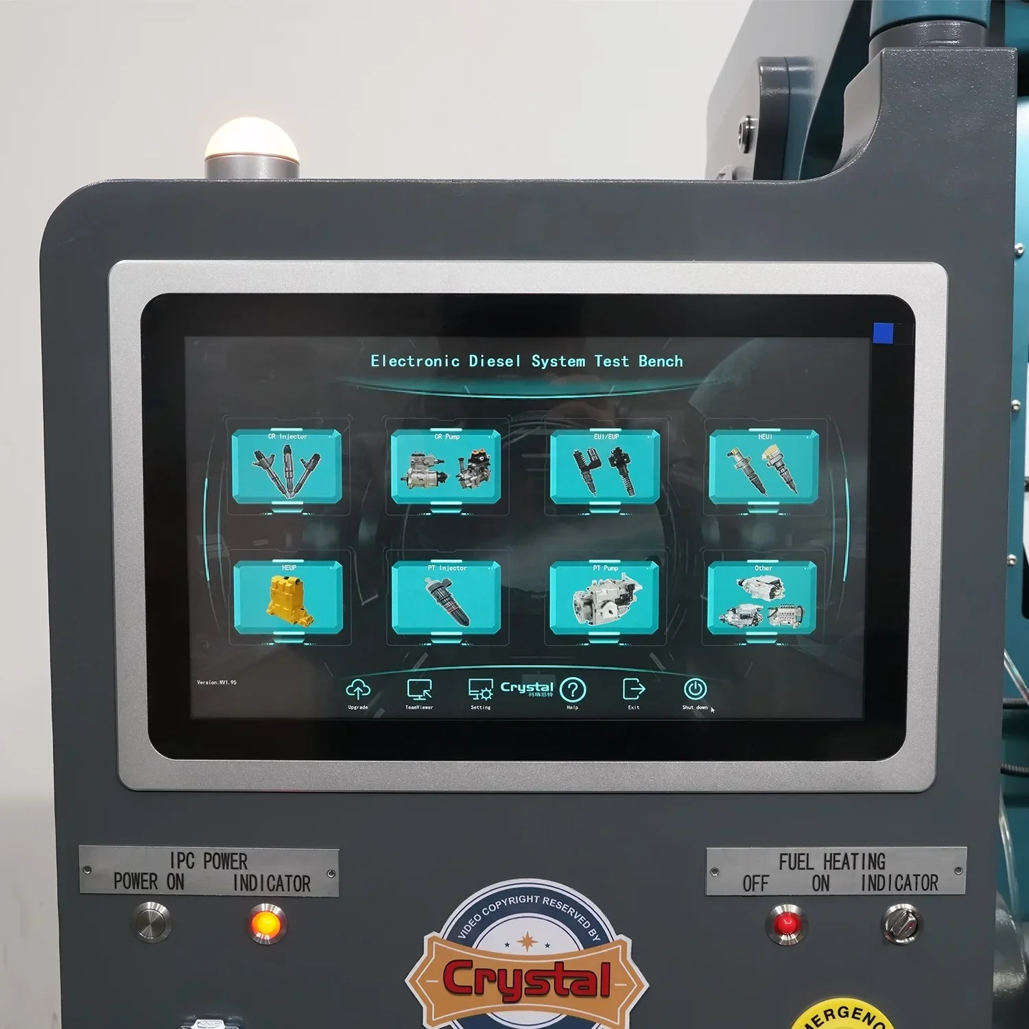 Banco di prova common rail per pompa idraulica ad alta pressione CRS1000