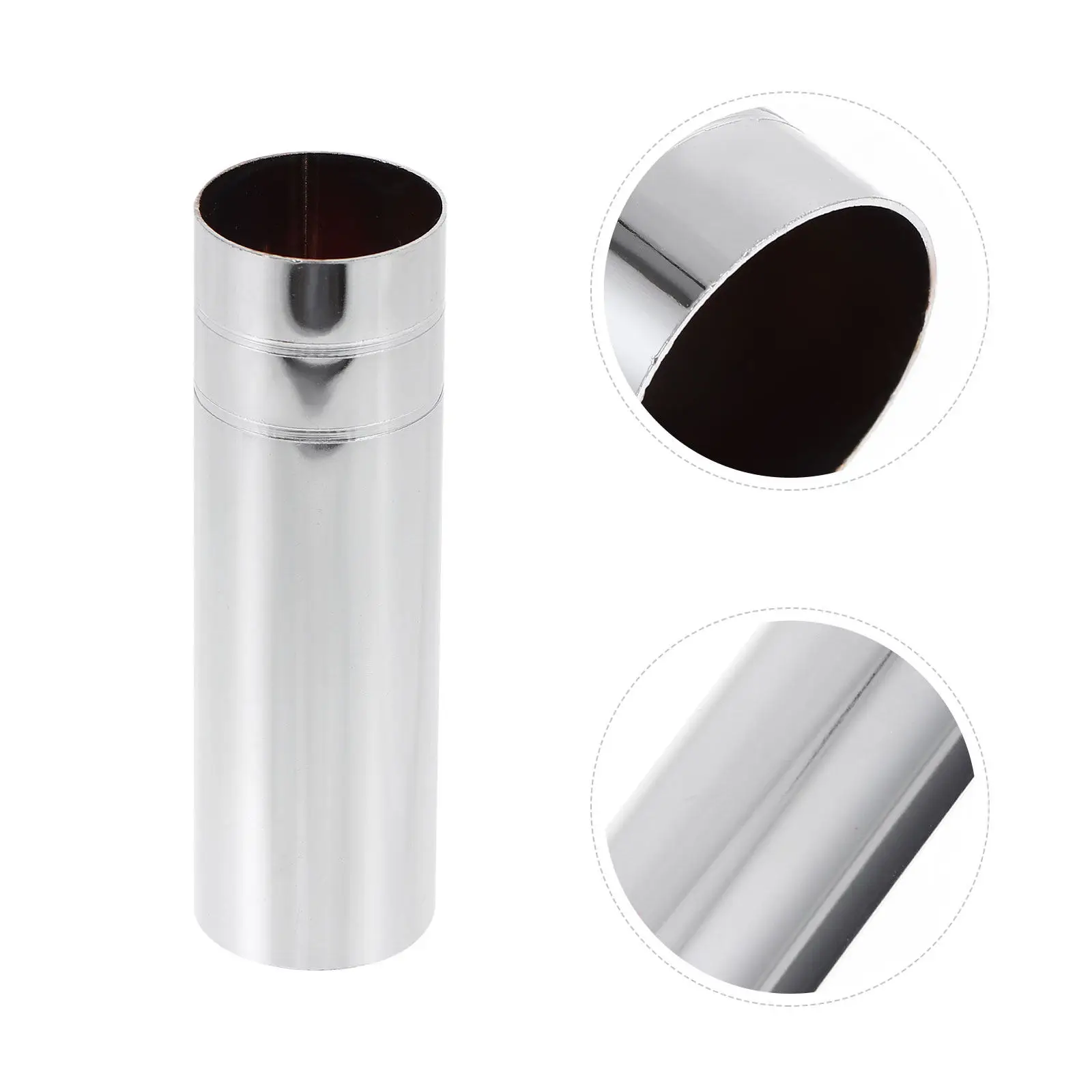 

2Pcs Chandelier Lamp Base Cover Sleeve Crystal Lamp Holder Tube Reusable Lighting Accessories for European Style Fixtures