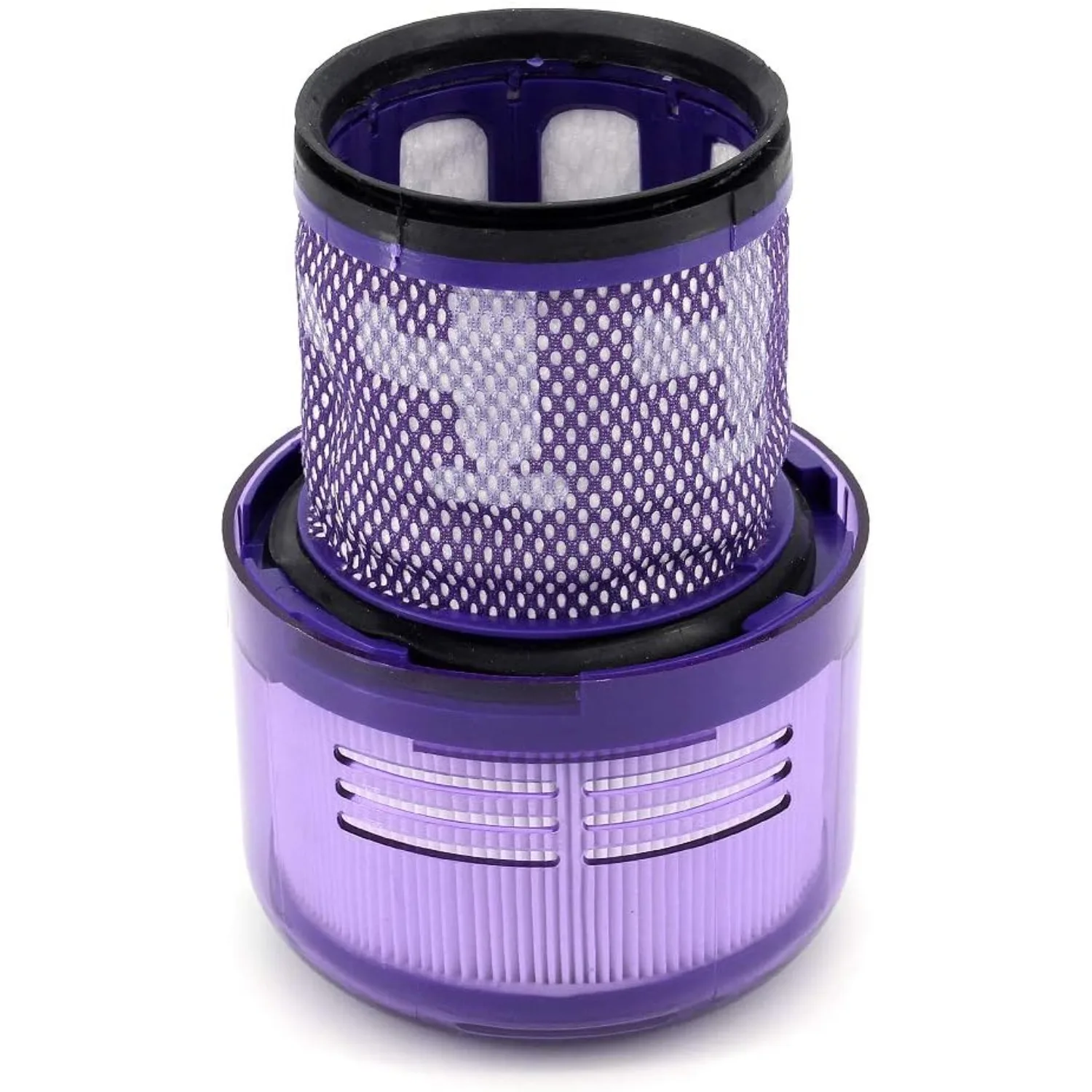 Vacuum Post Filter Compatible with Dyson V15 V11 SV14 Cyclone Animal Absolute Total Clean Cordless Cleaner 3 Pack Replace Part