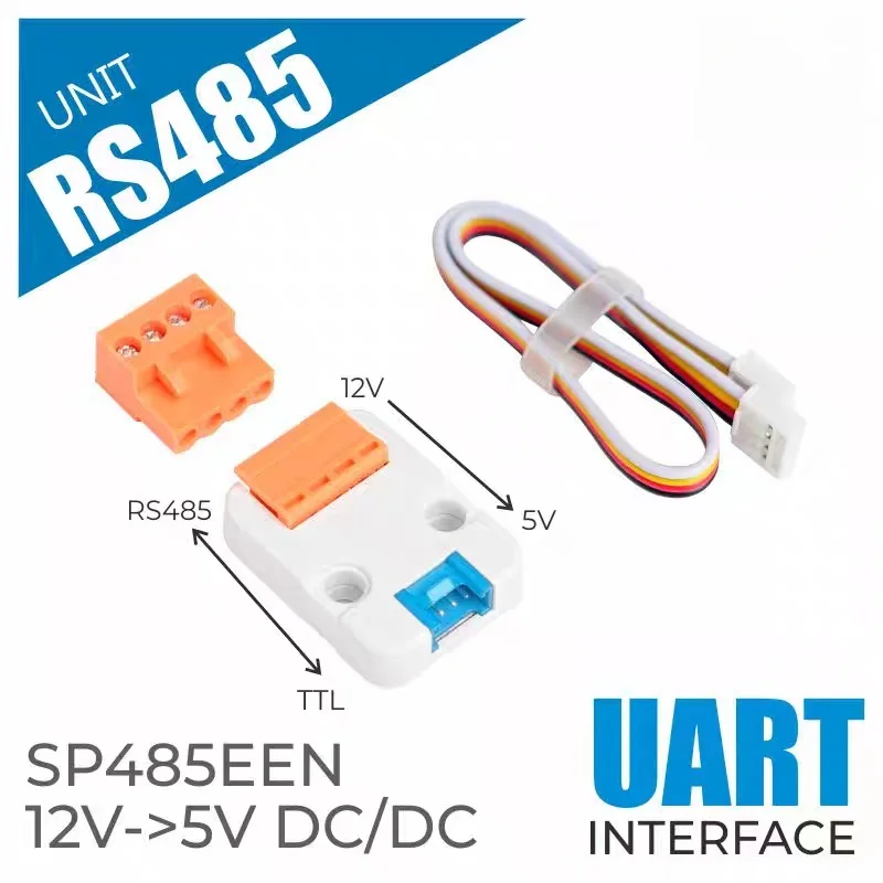 Official M5Stack Unit RS485 TTL-RS485 Converter UART Interface SP485EE MAX485