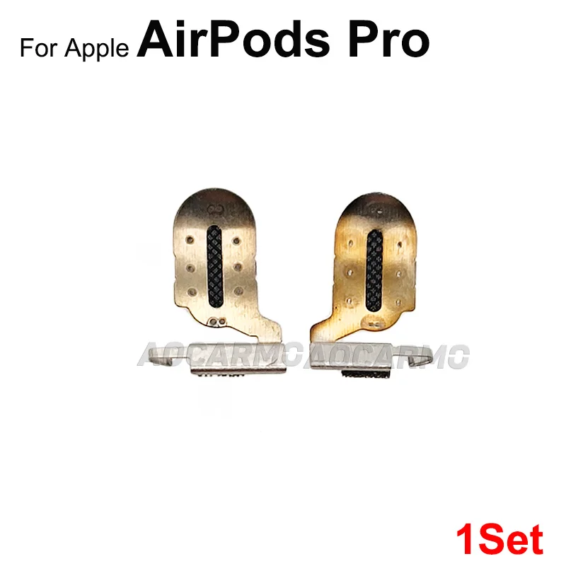 Aocarmo 1set für airpods pro kopfhörer oben oberes mikrofon mesh netz staub ersatzteile