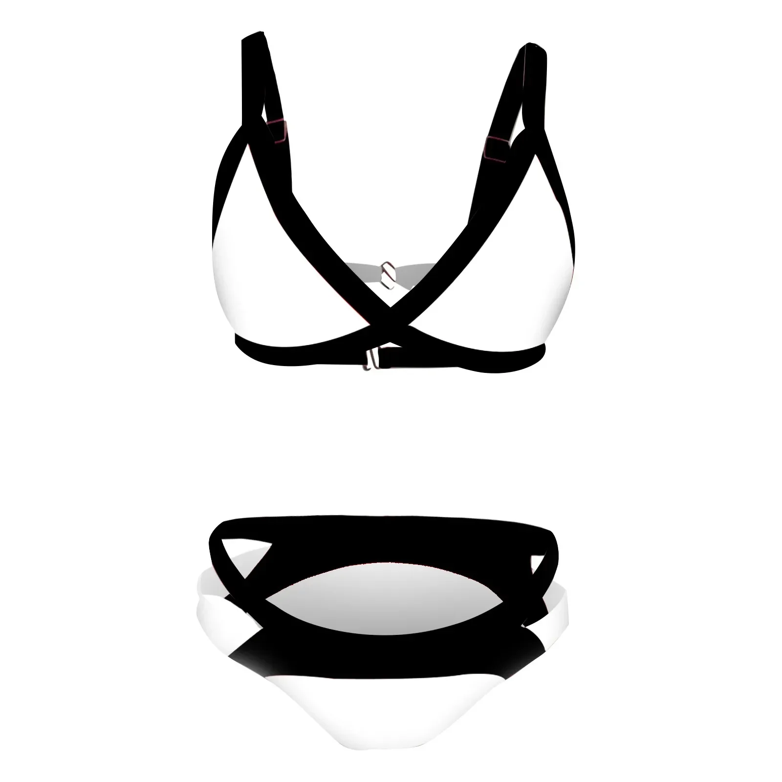 بيكيني نسائي مثير بكتف واحد ملابس سباحة مثيرة من البوليستر لارتداء أطقم بيكيني عالية الخصر للنساء يوميًا