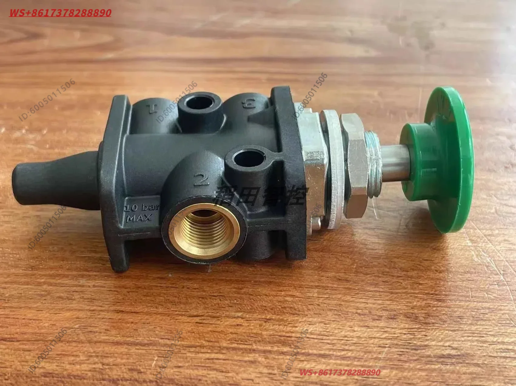 03040502 03040602 Manual control valve 3/2 mechanical valve, interface G1/8