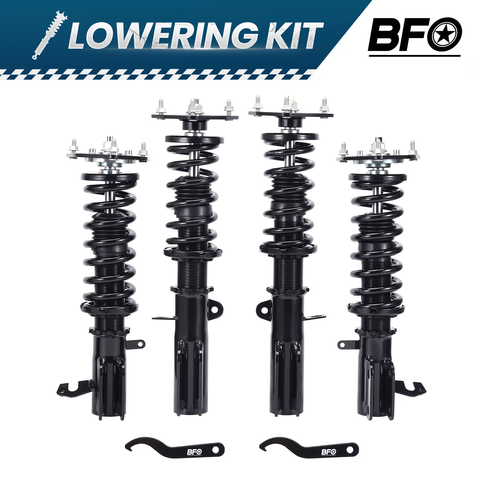 車高調ショックスプリングキットトヨタカローラ 88-99 E90 E100 E110 AE92 AE101