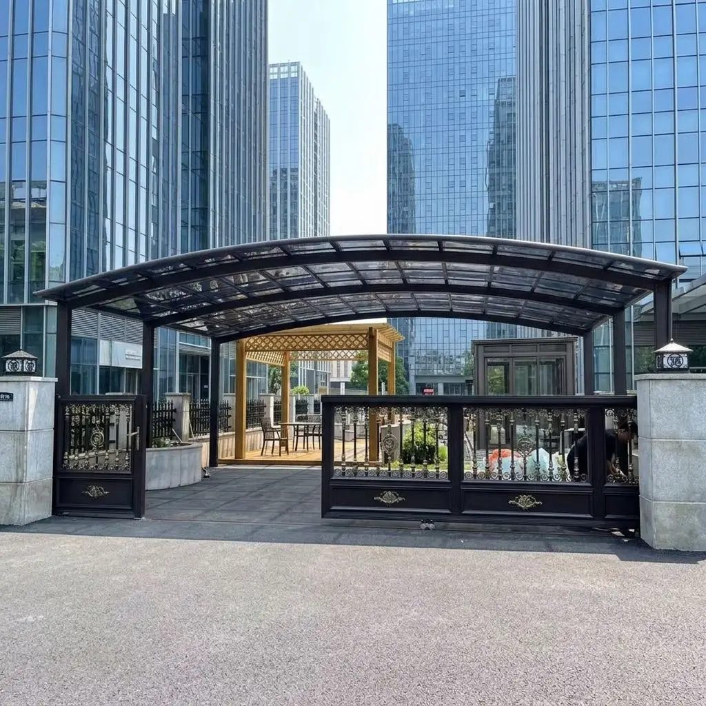 Finely Designed Outdoor Sunshade Rainproof Car Parking Long Lasting and Of High Quality Carport Corrosion Resistant Car Shelter