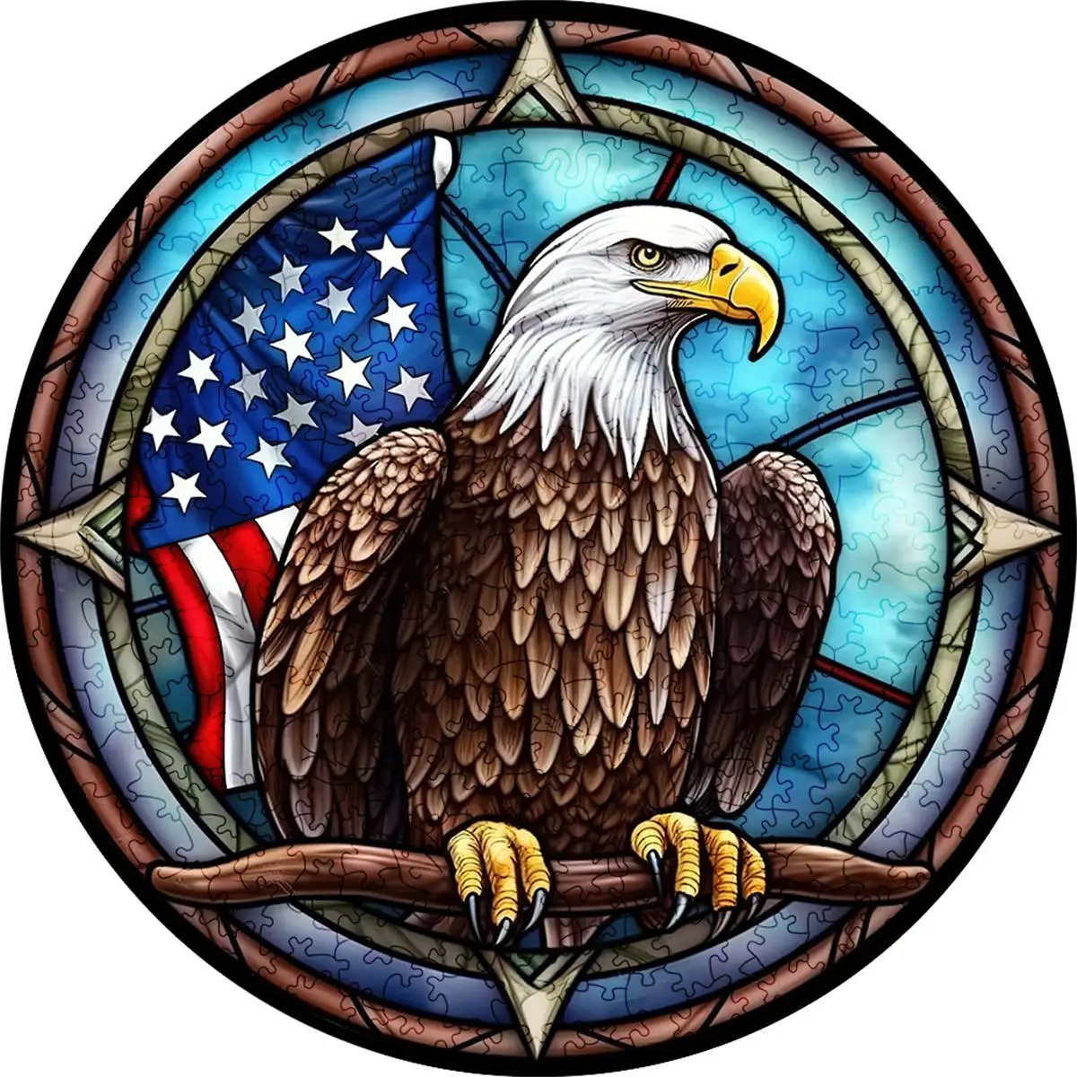 ปริศนาสัตว์ไม้แมวโกรธสําหรับผู้ใหญ่เด็กของขวัญวันหยุดอัจฉริยะ Family Interactive เกมจิ๊กซอว์