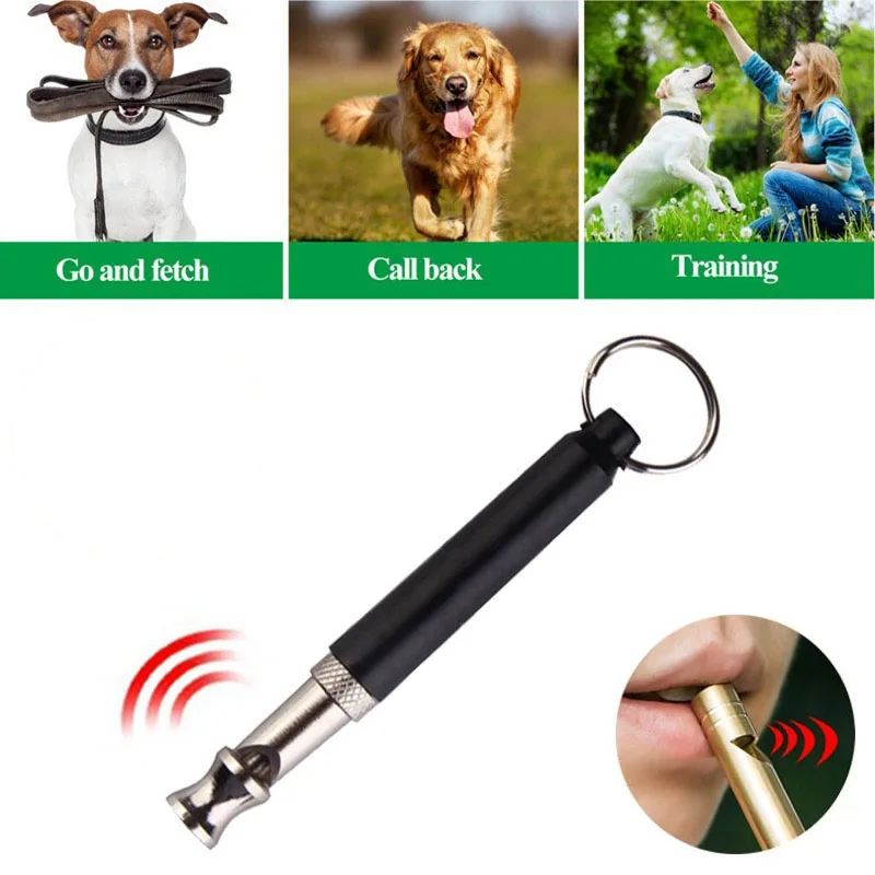 High Frequency Dog Pet Whistle Supersonic Stop Barking Bark Control Dogs Whistles Training Puppy Flute Adjustable Pets Item