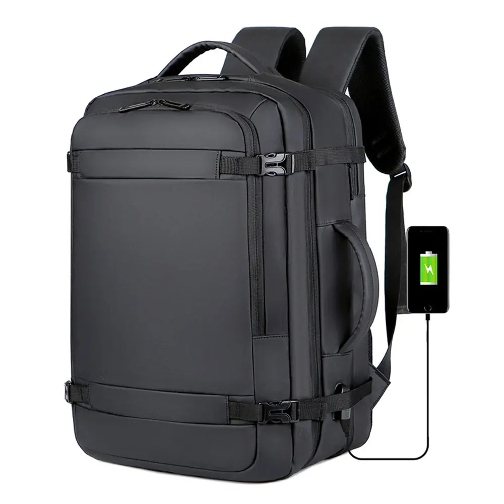 Large Capacity Men Travel Backpack Multifunctional Extensible Men's Business Trip  Airplane Cabin Backpacks Man Laptop Bag