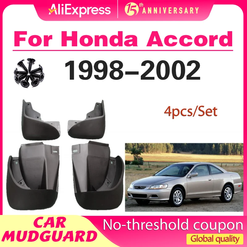 

For Honda Accord 1998 1999 2000 2001 2002 Fender Mudguard Mud Flaps Guard Splash Flap Mudguards Car Accessories