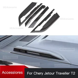 Car Hood Decorative Accessories Fit for cherryJetour Traveller T2 2023 2024 Jetour T2 Modified Hood Handle Protective Cover