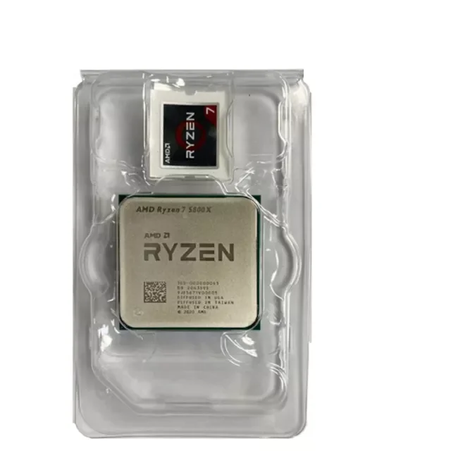 2022 Top Sell Cheap AMD R7 5800X 4.6 GHz DDR4 CPU 32MB Unità centrale di elaborazione per computer desktop