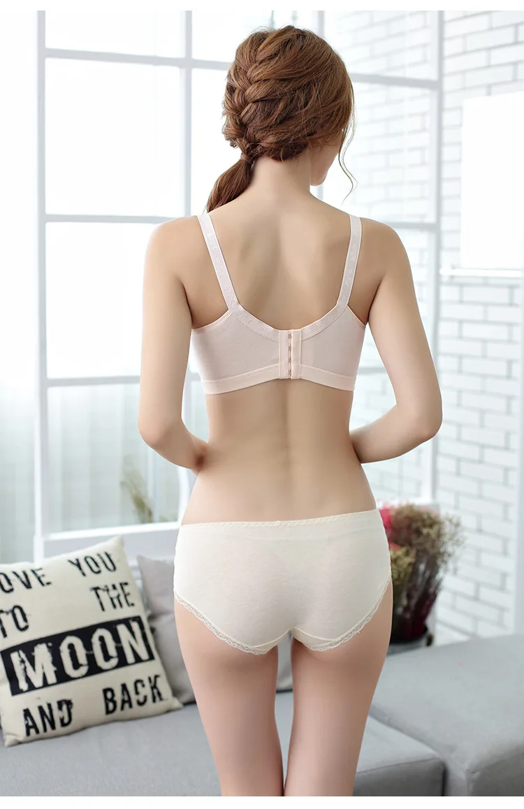 Drahtloser Still-BH aus Baumwolle für Schwangere, Schwangerschafts-Still-Schlafunterwäsche, Soutien Gorge Allaitement – Detail 16